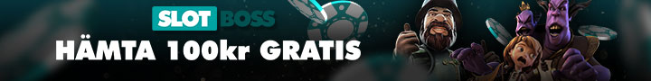Hämta 100kr gratis Hos SlotBoss gratis casino