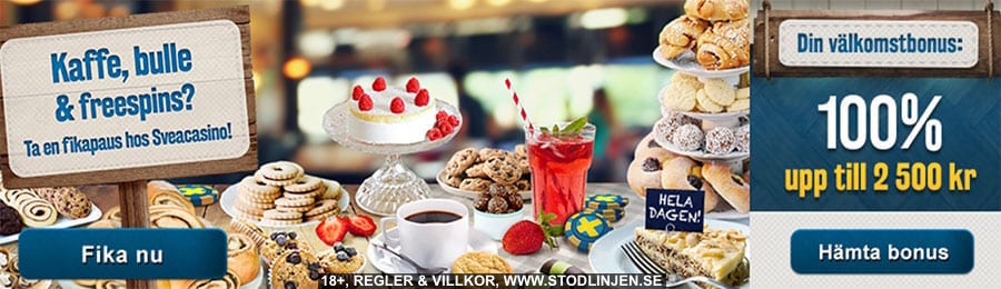 SveaCasino bonuskod