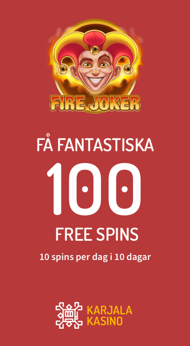 Karjala Kasino insättningsfria 100 free spins