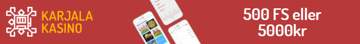 Karjala Kasino välkomstbonus - välja mellan 500 free spins eller 5 000 kr Karjala Kasino välkomstbonus - välja mellan 500 free spins eller 5 000 kr