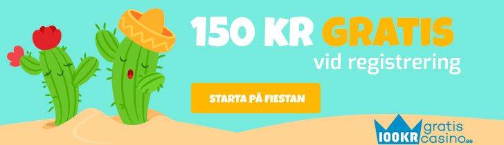 La Fiesta casino no deposit bonus - 150 kr gratis