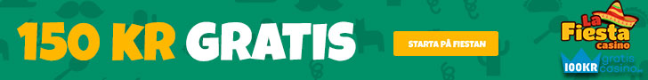 La fiesta casino no deposit 150 kronor utan insättning!