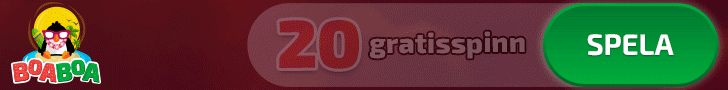 BoaBoa Casino insättningsfria free spins - 20 gratis free spins vid registrering