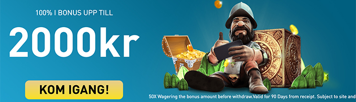 LordSlot casino välkomstbonus - fa upp till 2 000 kr i bonus