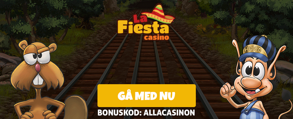 Online casino utan insättningskrav - 150 kr gratis casino bonus utan insättning hos La Fiesta!