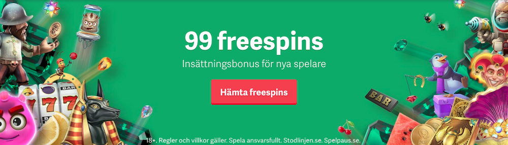 Paf Casino 100 kr gratis